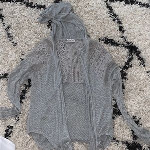Hollister hooded cardigan